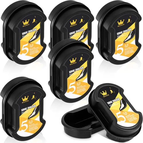 Miniatura 7 de Loopeer 6 Pcs Shoe Shine Sponge, Instant Gloss and Portable, Leather Care for Furniture