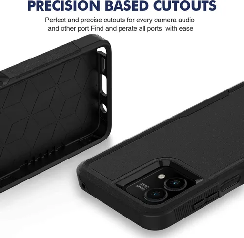 Miniatura 6 de Funda para Moto G Stylus 5G 2023: funda protectora de doble capa resistente para teléfono celular, a prueba de golpes, con protector de pantalla