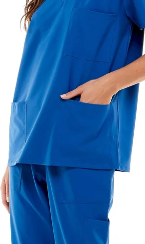 Miniatura 4 de Scrub Sets for Women and Man Medical Nursing Uniform Pants 4-Way Stretch & 8-Pocket