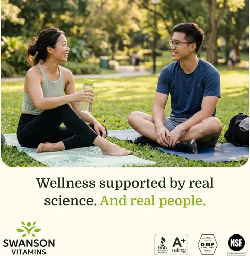 Miniatura 7 de Swanson Complejo Triple de Magnesio - Suplemento de Magnesio para el Cerebro, Energía, Huesos, Estrés, Músculos y Apoyo del Sueño* - Contiene
