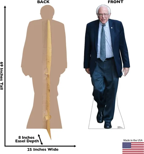 Miniatura 2 de Cardboard People Bernie Sanders Figura de Cartón Recortable de Tamaño Real