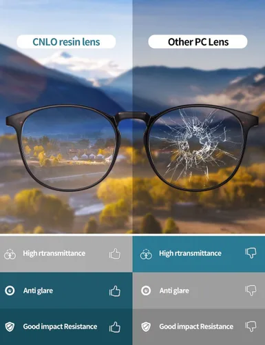 Miniatura 4 de Lentes de bloqueo de luz azul, lentes de computadora, antifatiga ocular, lentes de marco ligero para hombres/mujeres