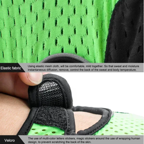 Miniatura 5 de Guantes de entrenamiento antideslizantes diseñados para hombres y mujeres, guantes de fitness, guantes de gimnasio, guantes de levantamiento