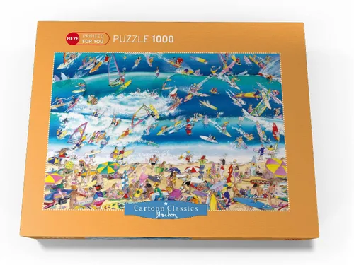 Miniatura 4 de MyPuzzle Surfing - Blachon - Clásicos de dibujos animados - Rompecabezas prémium de 1000 piezas para adultos