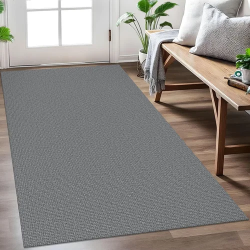 Miniatura 90 de EARTHALL Alfombra pequeña de 2 x 3 pies, lavable para entrada, antideslizante, trenzada, alfombra para puerta interior y exterior, alfombra tejida