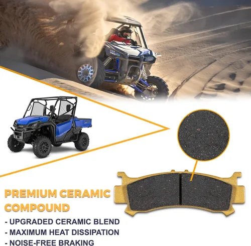 Miniatura 4 de Para Honda Pioneer 2016-2021 Honda Pioneer 1000/2016-2021 Honda Pioneer 1000-5/2019-2021 Honda Talon 1000R y 1000X - Reemplaza 06451-HL4-A01 Disco