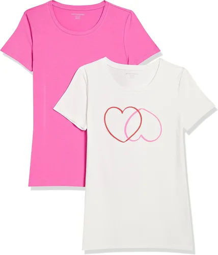 Miniatura 376 de Amazon Essentials Women's Regular-Fit Short-Sleeve Crewneck T-Shirt