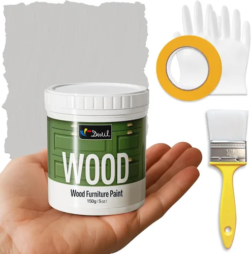 Miniatura 54 de DWIL Pintura para Muebles con Acabado Mate - Pintura para Madera de 16 Oz para Gabinetes, Puertas, Mesas y Cómodas Renovación - A Base de Agua, No