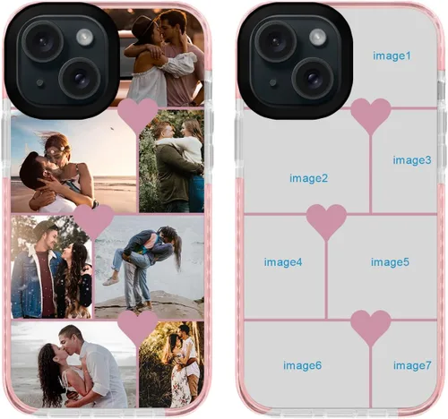 Miniatura 6 de Funda personalizada para iPhone 12 Pro Max, funda personalizada con collage de fotos con múltiples imágenes, funda de teléfono personalizada