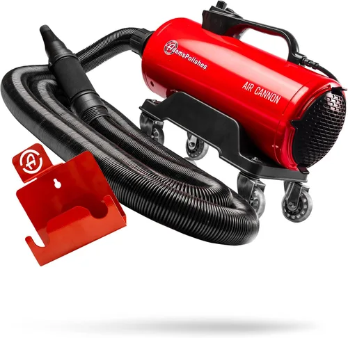 Miniatura 8 de Adam's Polishes Air Cannon Secador Soplador para Automóvil - Potente Detallado Secadores Filtrados, Sopladores y Cuchillas Más Seguros que Toalla