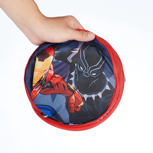 Miniatura 7 de Marvel The Avengers - Juego de soluciones de almacenamiento de 4 piezas con cesta desplegable, baúl de almacenamiento plegable y 2 contenedores