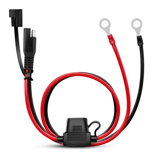 Miniatura 10 de Nilight Arnés de desconexión rápida de calibre 10 y 2 pines, cable de plomo de bala de conector SAE resistente