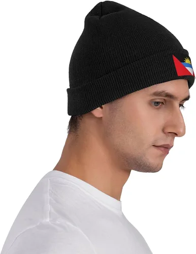 Miniatura 6 de Gorro de punto nacional para invierno y otoño, gorros para hombres y mujeres, gorro cálido con puños, gorro de esquí suave unisex