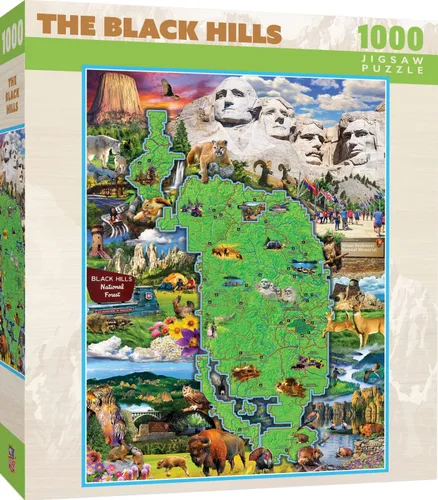 Miniatura 11 de MasterPieces National Parks Maps - Rompecabezas de 1000 piezas para adultos, familia o jóvenes - Parques Nacionales de Estados Unidos por Anderson