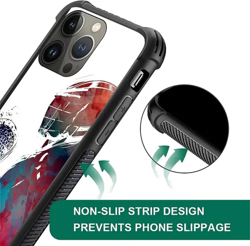Miniatura 93 de Compatible con funda para iPhone 6 Plus/6s Plus,Bite Your Teeth Diseño de patrón asombroso, funda trasera dura de PC anti-arañazos y a prueba