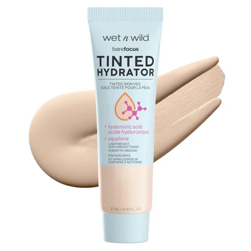 Miniatura 6 de wet n wild - Enfoque sin maquillaje, hidratante entintado, velo entintado para piel, cobertura ligera y acumulable con ácido hialurónico y escualano