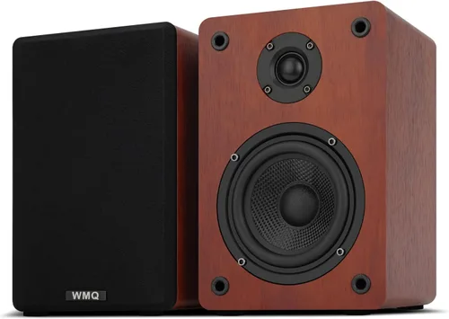 Miniatura 10 de Altavoces pasivos de estantería de 40 W x 2 para sonido envolvente de cine en casa, estéreo y monitor pasivo de campo cercano, de 2 vías, requiere