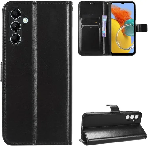 Miniatura 16 de Funda para Boost Mobile Celero 5G + Funda de piel con tapa para Boost Mobile Celero 5G Plus, color negro