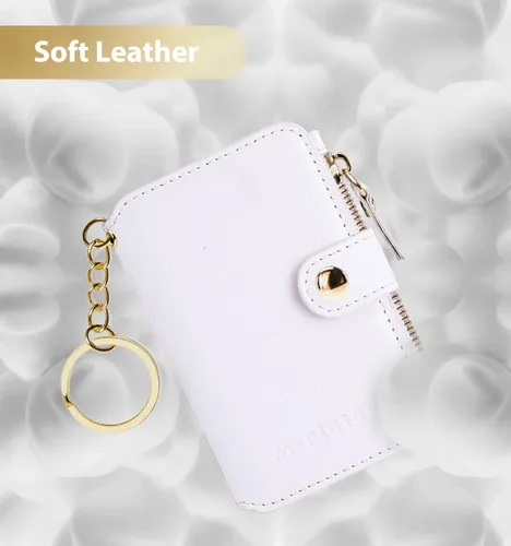 Miniatura 8 de M-Plateau Estuches para tarjetas, fundas de cuero para tarjetas e identificación, tarjetero para tarjetas de crédito, cartera pequeña para tarjetas