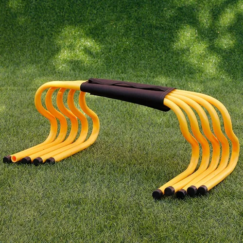 Miniatura 20 de YXXSDP Juego de 5 obstáculos para entrenamiento de velocidad de agilidad, salto de atletas y entrenamiento de velocidad, equipo de fitness