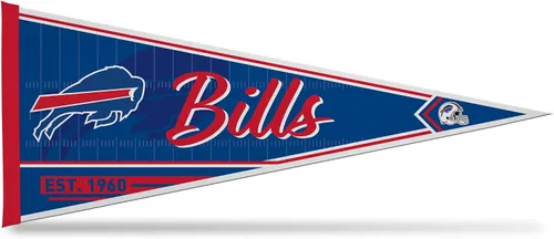 Rico Industries NFL Football Classic - Banderín de fieltro de 12 x 30 pulgadas para decoración de pared, ideal para el hogar, dormitorio, decoración