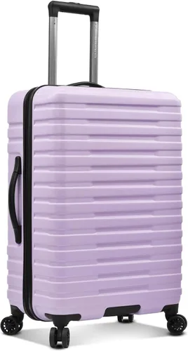 Miniatura 3 de U.S. Traveler Boren - Maleta de viaje de policarbonato resistente con 8 ruedas giratorias, asa de aluminio