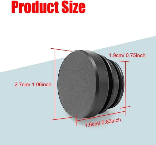Miniatura 2 de Cubierta universal para enchufe de encendedor de cigarrillos, tapa de aluminio para encendedor de cigarrillos, cubierta de enchufe impermeable a