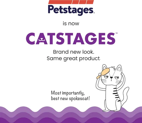 Miniatura 7 de Petstages - Juguete interactivo para gatos Chase Meowtain de 4 niveles