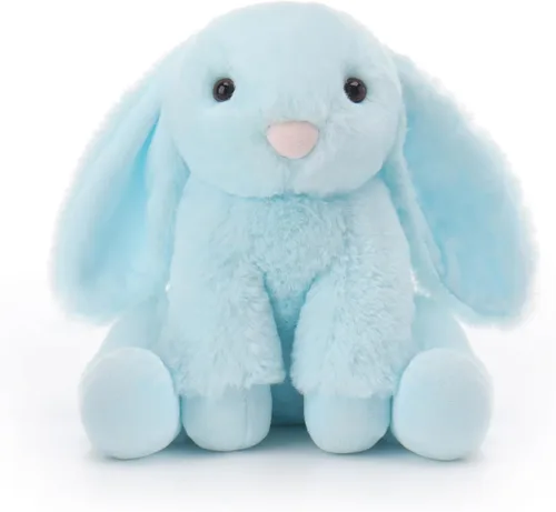 Miniatura 13 de Apricot Lamb Peluche de conejo crema para niños, juguetes de peluche suaves y lindos para bebés niñas y niños, 6 pulgadas