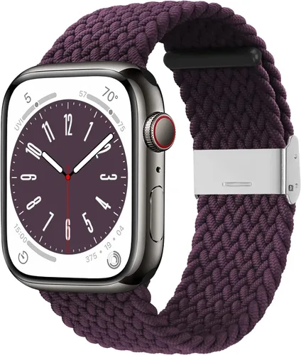 Miniatura 18 de Bandiction - Correas compatibles con Apple Watch de 44mm 40mm 38mm 42mm 41mm 45mm 46mm 49mm, bandas iWatch para mujeres y hombres, correa elástica