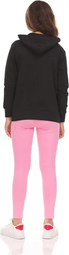 Miniatura 4 de Pink Angel Sudadera con capucha y cremallera para niñas pequeñas y grandes, sudadera de moda con capucha y cremallera completa