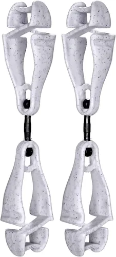Miniatura 12 de Ergodyne Squids 3420 Swiveling Glove Clip Holder with Dual Clips Rojo - Paquete de 6