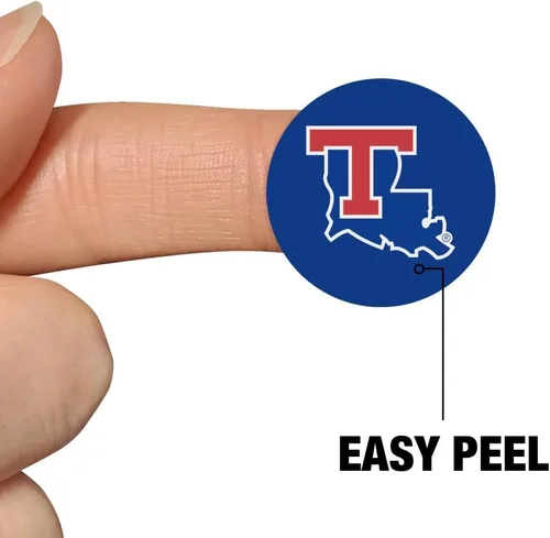 Miniatura 4 de Louisiana Tech University Bulldogs Logo Planner Calendario Scrapbooking Craft Pegatinas Opaco