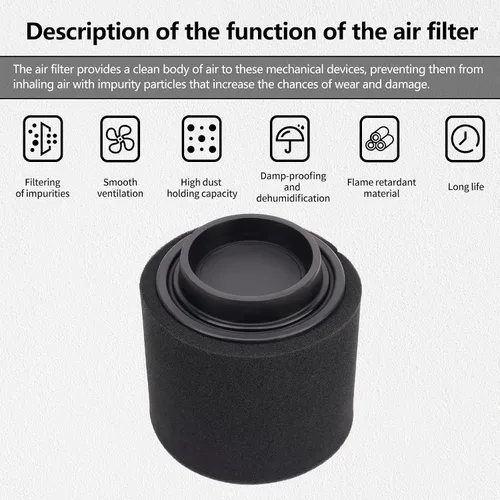 Miniatura 3 de Filtro de aire 0452306 1253355 apto para Polaris HAWKEYE 300 2006-2011 SPORTSMAN 300 2008-2010 TRAIL BLAZER 250 2001-2006 XPLORER 250 400 2001 2002