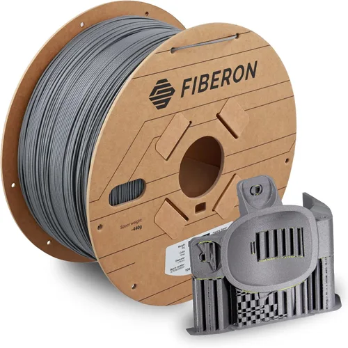 Miniatura 13 de Polymaker Fiberon PA612-ESD - Filamento para impresora 3D de 1.75 mm/17.6 oz, de nailon de fibra de carbono ESD-safe, resistente al calor a 302 °F