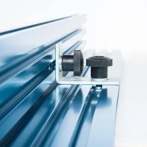 Miniatura 7 de POWERTEC Paquete de 10 Perillas Redondas de 1/4"-20, Perillas de Sujeción Roscadas para Riel en T y Accesorios de Sierra de Mesa, Tablero Guía