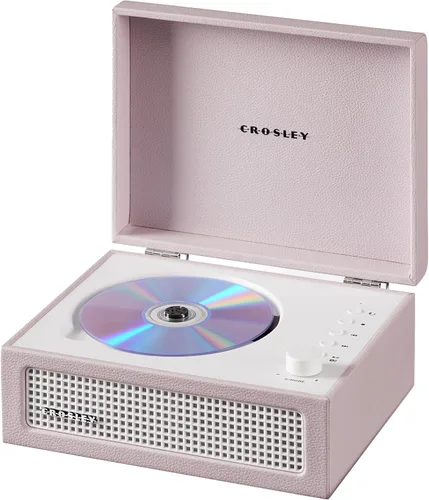 Miniatura 14 de Crosley CR3517A-AM Voyager - Reproductor de CD portátil retro con altavoces estéreo Bluetooth y radio FM, Amythest
