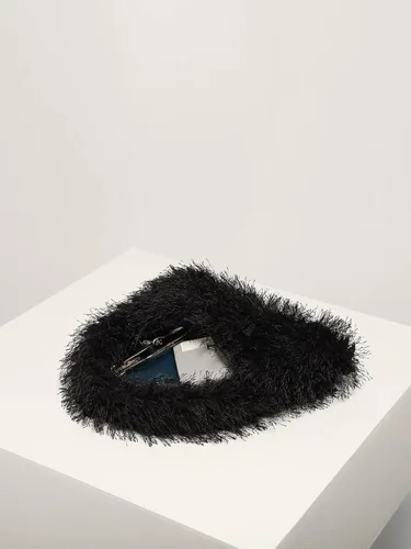 Miniatura 4 de Verdusa Bolso de mano peludo de piel sintética para mujer