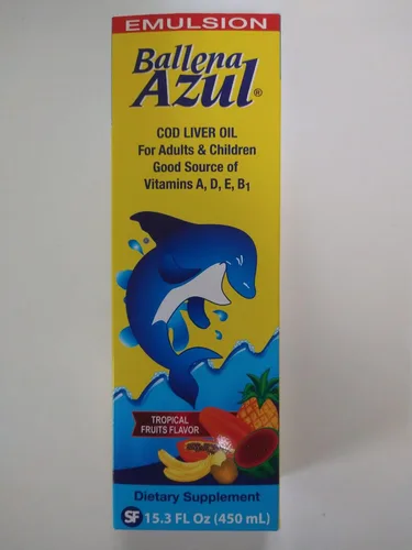 Miniatura 6 de Ballena Azul Aceite de Hígado de Hígado de Bacalao para Adultos y Niños, Aceite de Hígado de Bacalao para Adultos y Niños, Buena Fuente