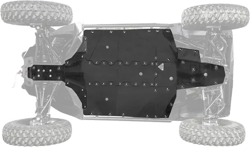 Miniatura 2 de SuperATV - Placa deslizante completa para Can-Am Commander 1000R DPS/XT/XTP 2021+ Fabricado con material ARMW de 1/2 pulgada de grosor