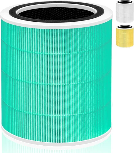 Miniatura 7 de Filtro de repuesto Core 400S para LEVOIT Core 400S y Core400S-P/Core 400S-rf Purificador de aire inteligente WiFi, 3-en-1 H13 True HEPA con carbón