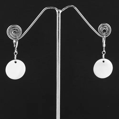 Miniatura 16 de Aretes de aro de cristal afganita natural Piedras afganas de alto grado Aretes chapados en plata Gota lisa Joyas de piedras preciosas hechas