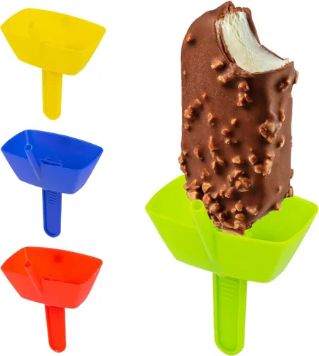 Soporte para paletas sin goteo - Soporte para golosinas congeladas sin desorden con pajilla, soporte para helado sin goteo, soportes para paletas
