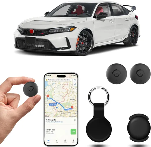 Miniatura 10 de Rastreador GPS para vehículos/niños/mascotas, sin tarifa mensual/sin SIM, magnético oculto con Apple Find My, antirrobo impermeable, 12 meses