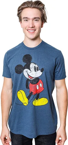 Miniatura 3 de Disney Mickey Mouse - Camiseta clásica envejecida vintage de pie