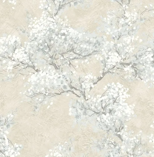 Miniatura 10 de NextWall Cherry Blossom Grove - Papel tapiz para despegar y pegar (pergamino y rosa)
