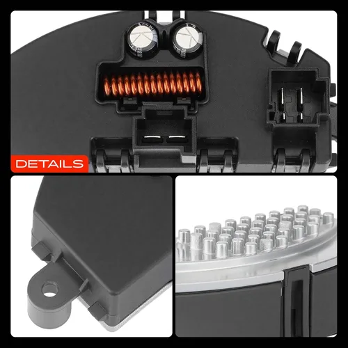 Miniatura 10 de A-Premium Resistencia del motor del ventilador HVAC compatible con vehículos Audi, Mercedes-Benz y Porsche - A4 Quattro, A5 Quattro, Allroad, Q5