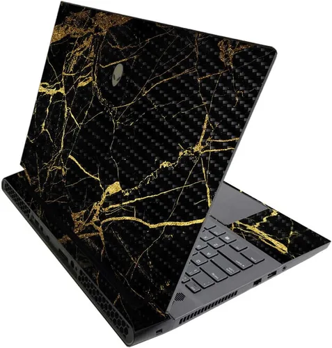 Miniatura 411 de MightySkins - Skin brillante con purpurina para Alienware M17 R3 (2020) y M17 R4 (2021) - Diversión de los años 90 Acabado duradero con purpurina