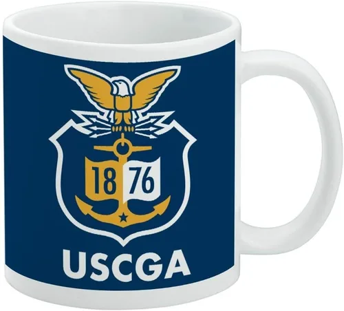Miniatura 301 de Taza de cerámica con logotipo principal de Marshall, tazas originales para regalo para café, té y bebidas calientes, 11 oz, blanca
