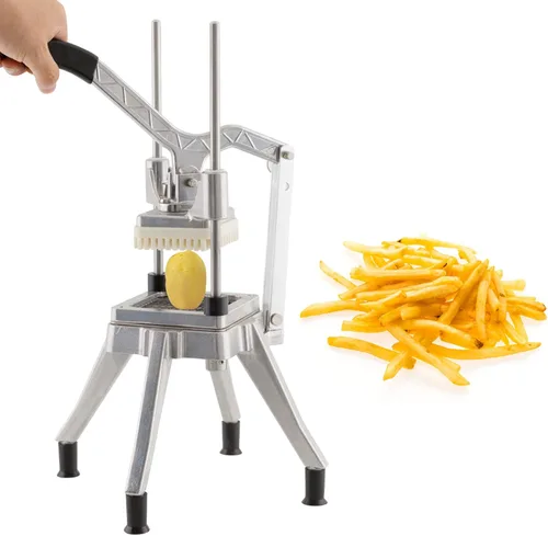 Miniatura 9 de Cortador de Verduras y Frutas Profesional de Acero Inoxidable de 1/4" y 3/8" de Hoja, Cortador de Papas Fritas Kattex, Rallador de Cebolla, Picador